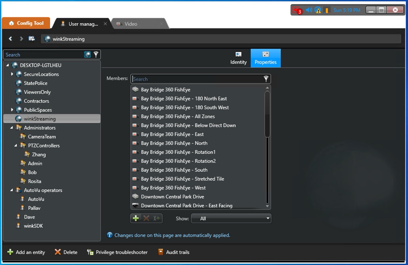 Add Entities to Partition